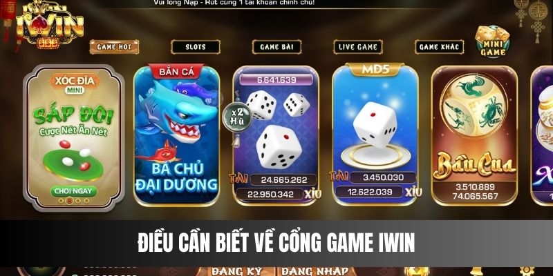 Điều cần biết về cổng game IWIN