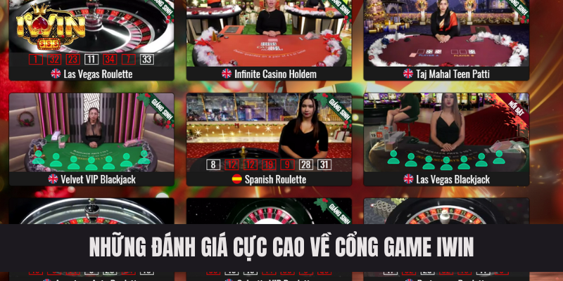 Những đánh giá cực cao về cổng game IWIN